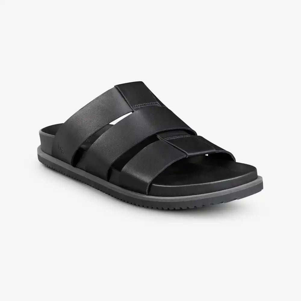 Davis Sandal Black Leather