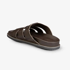 Davis Sandal Dark Brown Leather