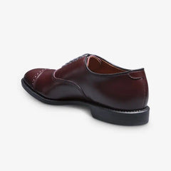 Fifth Avenue Cap-toe Oxford Dress Shoe Burgundy Leather