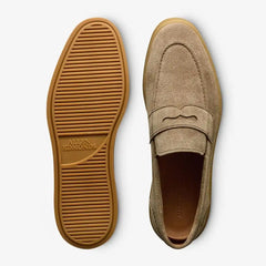 Randolph 2.0 Slip-on Sneaker Light Brown Suede