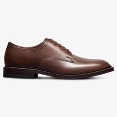 Trevor Plain-toe Derby Shoe Brown Leather
