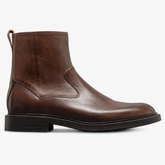 Tompkins Zip-up Boot Brown Leather
