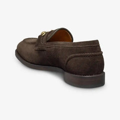 Randolph Bit Loafer Chocolate Suede