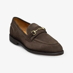 Randolph Bit Loafer Chocolate Suede
