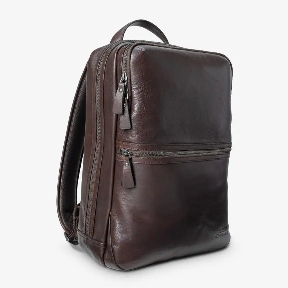 Leather Backpack Brown Leather
