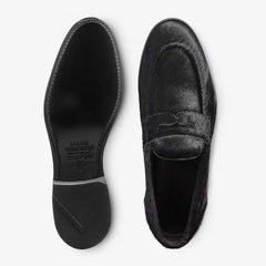 Randolph 2.0 Penny Loafer Black Pony Hair