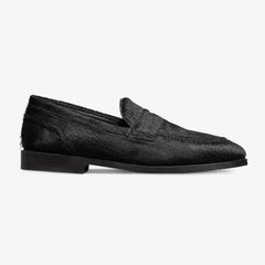 Randolph 2.0 Penny Loafer Black Pony Hair