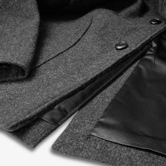 Schott® N.Y.C. Wool Town Coat Charcoal