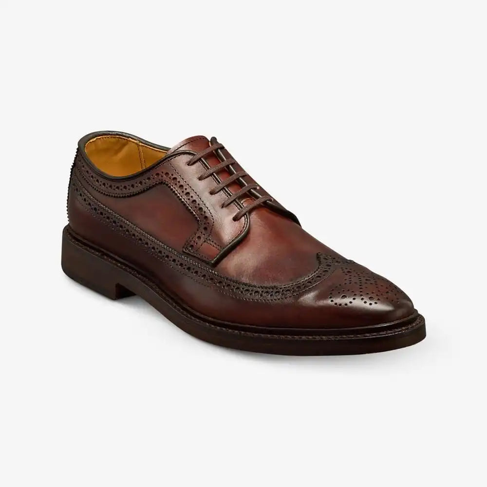 Mason Reserve Wingtip Derby Dress Shoe Chili Leather