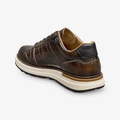 Elliot Lace-up Sneaker Antique Bronze Leather