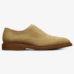 Park Avenue Verse Cap-toe Oxford Dress Shoe Bone Suede