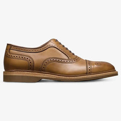 Strand Verse Cap-toe Oxford Dress Shoe Walnut Leather