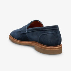 Randolph Verse Penny Loafer Navy Suede