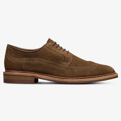 Winstonmok Wingtip Derby Dress Shoe Snuff Suede