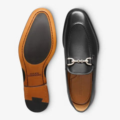 Factory Second Stanton Bit Loafer Black Leather