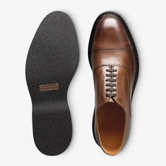 Park Avenue Verse Cap-toe Oxford Dress Shoe Chili Leather