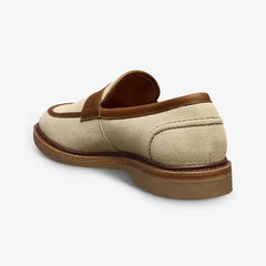 Randolph Verse Penny Loafer Sand / Chili Suede & Leather Mix