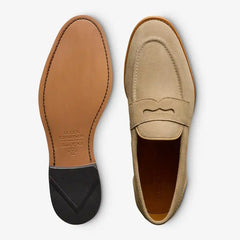 Randolph 2.0 Penny Loafer Bone Suede