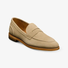 Randolph 2.0 Penny Loafer Bone Suede