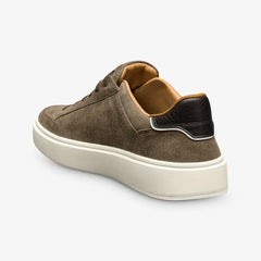 Oliver Slip-on Stretch-lace Sneaker Tobacco Suede