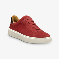 Oliver Slip-on Stretch-lace Sneaker True Red Suede