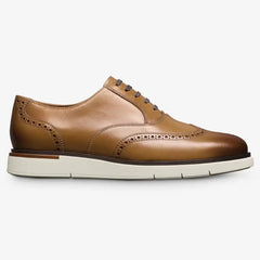 Carson Lace-up Hybrid Wingtip Oxford Walnut Leather
