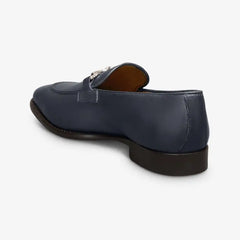 Stanton Bit Loafer Navy Leather