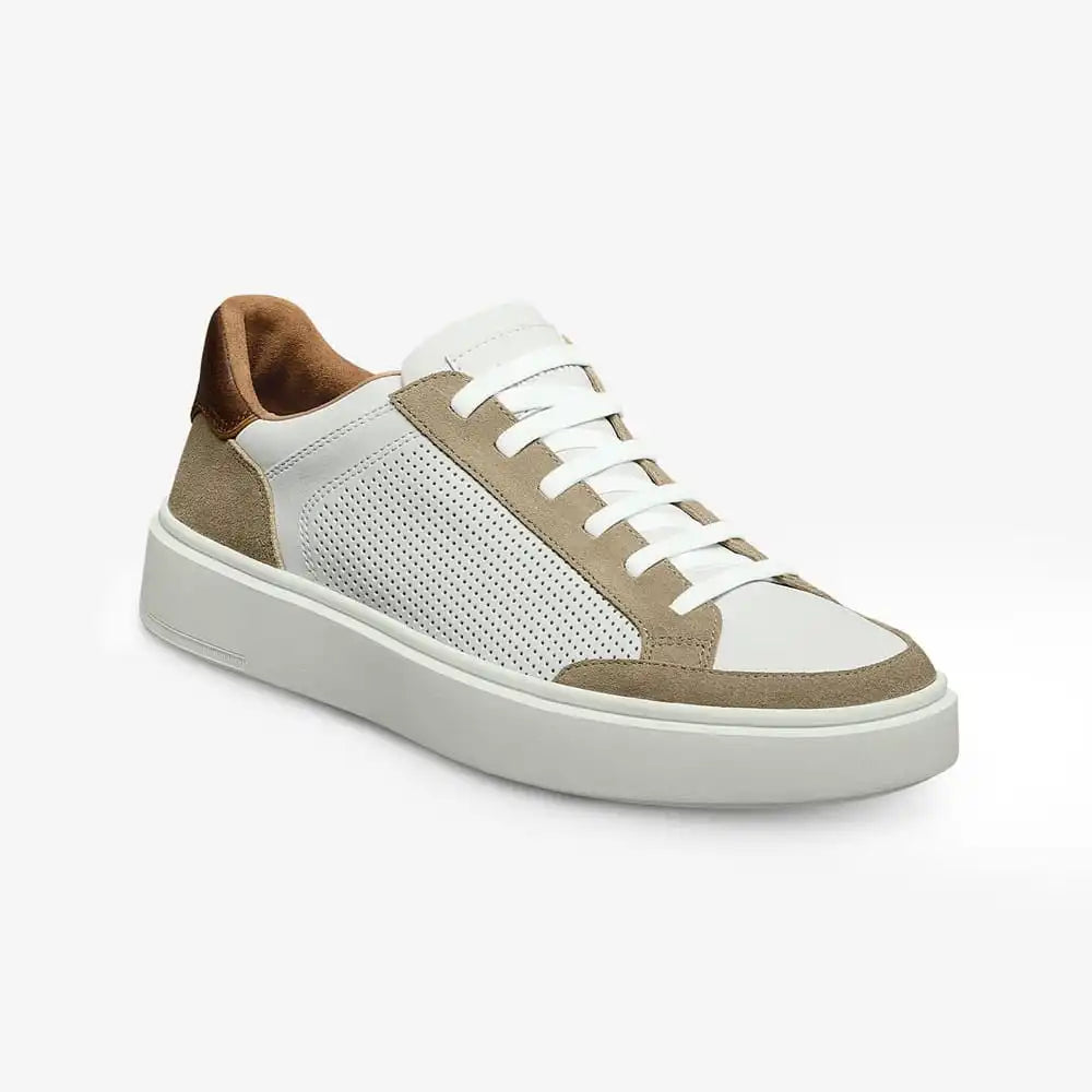 Oliver Slip-on Stretch-lace Sneaker Bone Leather Mix