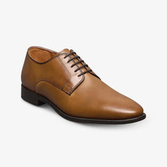 Smith Plain-toe Derby Dress Shoe Walnut Leather