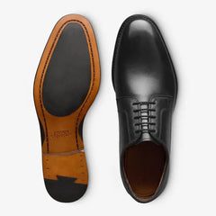 Smith Plain-toe Derby Dress Shoe Black Leather