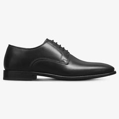 Smith Plain-toe Derby Dress Shoe Black Leather