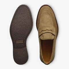 Como Penny Loafer Tobacco Suede