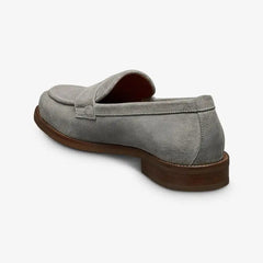 Como Penny Loafer Piombo Grey Suede