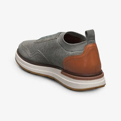 Easton Slip-on Stretch-lace Knit Sneaker Magnet Grey Knit Wool / Leather