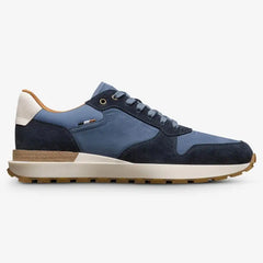 Lionel Lace-up Sneaker Navy Sea Suede