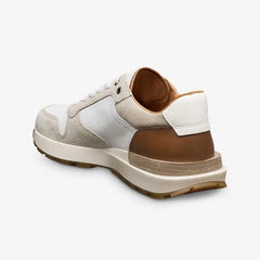 Lionel Lace-up Sneaker White Suede