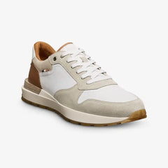 Lionel Lace-up Sneaker White Suede