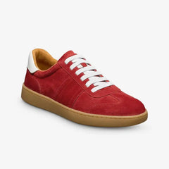 Ludlow Slip-on Stretch-lace Sneaker True Red Suede