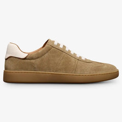 Ludlow Slip-on Stretch-lace Sneaker Desert Tan Suede