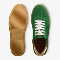 Ludlow Slip-on Stretch-lace Sneaker Clover Suede