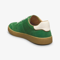 Ludlow Slip-on Stretch-lace Sneaker Clover Suede