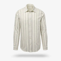 NN07 Colby Striped Shirt White
