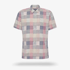 Barbour Oakshore Summer Fit Short Sleeve Shirt White