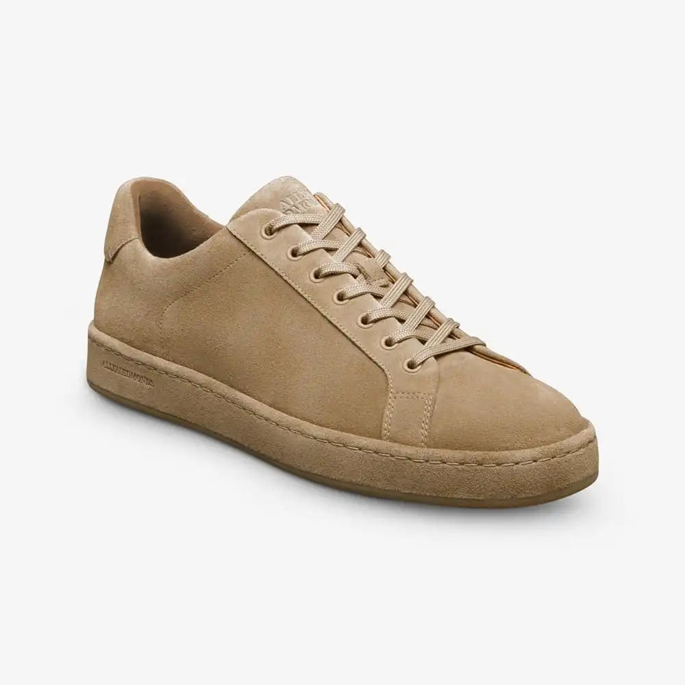 Barnes Lace-up Sneaker Bone Suede