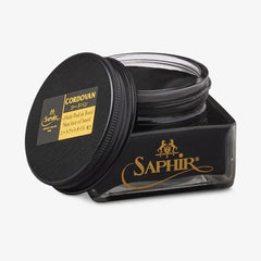Saphir Cordovan Cream Shoe Polish Black