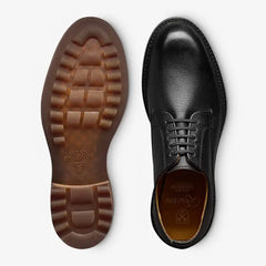 Noah Reserve Plain-toe Derby Dress Shoe Black Leather