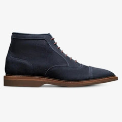 Park Avenue Verse Cap-toe Oxford Boot Navy Suede