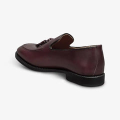 Randolph Tassel Loafer Burgundy Leather