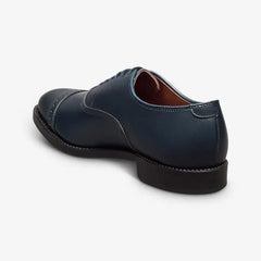 Fifth Avenue Cap-toe Oxford Dress Shoe Navy Leather