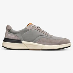 Gramercy Sport Sneaker Light Grey Fabric & Suede